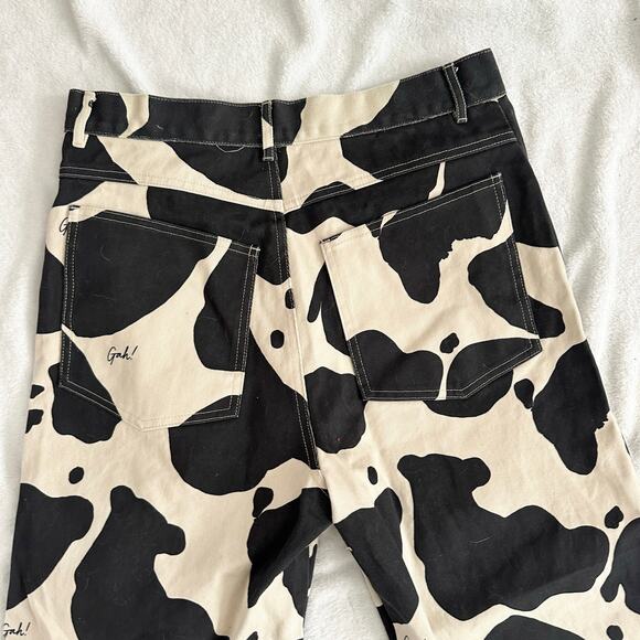 Lisa Says Gah Cow Print Robyn Jeans - Picture 6 of 10